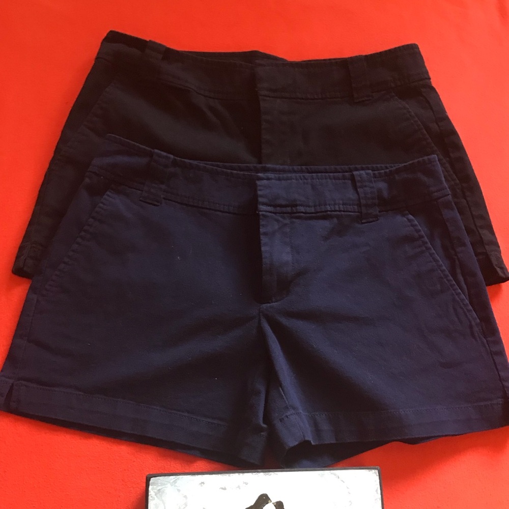 Two Pair NY&Co Shorts Navy Black